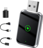 Auto Linkr Pro Auto Linker Pro Android Auto & CarPlay Wireless Adapter Apple iPhone,Wireless Adapter to Watch TV on Car Screen,Fast Auto Connect, Easy Setup,Mini Size with Extended USB-A and Type-C