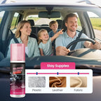 Polishing Cleaner Car Interior, 2026 Upgrade Car Interior Cleaner Spray, All Purpose Car Interior Detailer Cleaner for Dashboards, Seats, Leather, Plastic (2PCS)