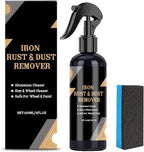 Iron Rust & Dust Remover Spray for Wheels and Rims, Aluminum Cleaner, Safe for Wheel & Paint, 120ML/4FL.OZ with Sponge