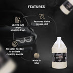 LANE'S Carpet Cleaner Spray- Carpet Cleaner Foam, Removes Odor, Fights Tough Dirt and Stains, Professional Grade Cleaning Spray- 1 Gallon