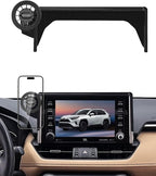 Car Phone Holder for Toyota RAV4 2019-2025 Accessories 7/8-Inch Screen Fixed Clip, Automobile Cradles Magnetic Phone Mount Compatible with MagSafe, Strong Magnets Cell Phone Base(Not Fit 9/10.5-inch)