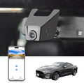 Mangoal 4K Dash Cam Fit for Ford Mustang S550 2015-2021(No a Big Cover), EcoBoost Premium GT Premiun Bullitt V6(Model B), Does Not Fit Ford Mustang S650 2024, WiFi & App, 64GB Card