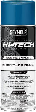 Seymour EN-63 Hi-Tech Engine Spray Paint, Chrysler Blue
