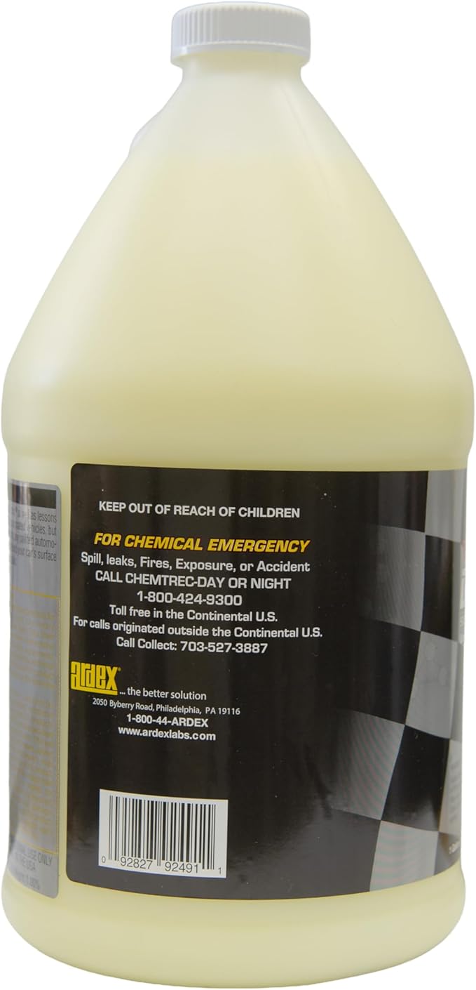 Ardex Tungsten Defender Plus 9249 Si02 Fortified Ceramic Detail Spray | Spray on Paint Protection, UV, Hydrophobic Sealant Repels Dirt & Water, Gloss finish | Automotive & Marine | 1 Gal | Made in USA