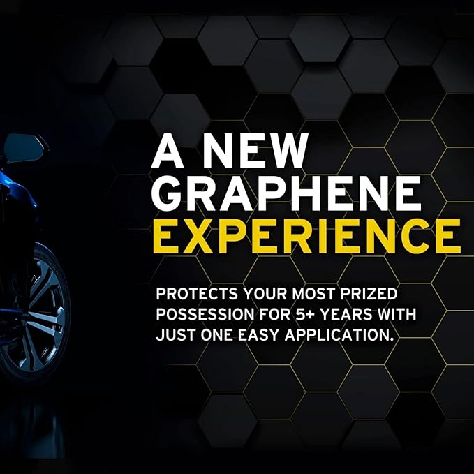 Graphene Matrix Coating with Applicator - Graphene Ceramic Coating | 5+ Years of Protection | Incredible Hydrophobic - Revolutionary Graphene Nanotechnology