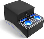 Center Console, Universal Front Bench Seat Consoles, Truck Seat Organizer and Storage, Center Console for Truck & Minivan & Car& SUV Cab Front Seat Bench Seat Storage Box (Locking)