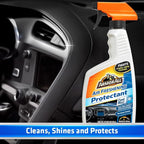 Armor All Car Air Freshener and Cleaner - Odor Eliminator and Protectant for Cars & Truck, Cool Mist, 16 Fl Oz Spray Bottles, Pack of 6, 78511-6PK