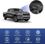 Fitcamx 4K Dash Cam Suitable for RAM 1500 (Model B) 2019-2024 Rebel Big Horn Laramie Tradesman TRX Classic, OEM Look, 2160P UHD Video, WiFi & APP, Loop Recording G-Sensor, Easy to Use, 64GB Card