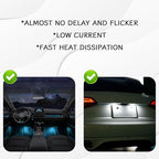 24PCS LED Interior Car Lights, Interior Car Lights Dome Light Set T10 31 mm 42 mm Replacement Bulbs for Top Map Dome Tail Cab Lights and License Plate Courtesy Lights Accessories (White)