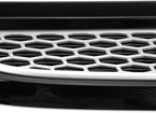 Exterior Hood Air Vent Outlet Wing Trim ABS Plastic Hood Air Vent Trim Replacement for 2012-2018 Sport 2014-2018 Discovery 4 2010-2016 2 2007-2014 (Black & Silver)