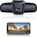 Fitcamx 4K Dash Cam, Universal Fit (Powered from OBD or Fuse Box), No Rearview Mirror Cover, UHD 2160P Video, Built-in WiFi & APP, Loop Recording, Collision Detection, Easy to Install, 64GB Card