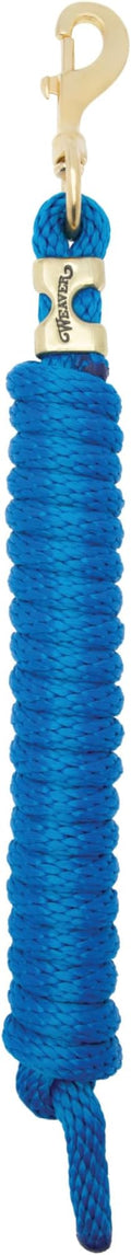 Weaver Equine Performance Lead Rope, Long Horse Lead Rope with Quick Halter Attachment, Soft Comfort Grip, Barn Horse Tack for Daily Use & Showing