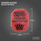 Wonder Wafers - Diamond-Ultra Scented Car Air Fresheners - Individually Wrapped (15 Per Pack) (Black Royale)