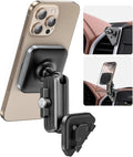 APPS2Car Magnetic Vent Mount for Ford F-150 (2015–2020), Super Duty (2017–2021) & 2022 (XL & XLT), Expedition (2018–2021), Compatible with iPhone 12-17 Series & MagSafe Case, Metal Socket Arm