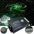 Car Home Fiber Optic Lights kit Star Ceiling Sky Light APP Remote Control (500pcs*0.03in*9.8ft+meteor250pcs)