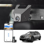 Mangoal Front 4K & Rear 1080P Dash Cam Custom fit for Subaru Crosstrek 2018 2019 2020 2021 2022 2023 (Model A),Base Limited Premium Sport etc,Integrated OEM Look,UHD 2160P Video, App & WiFi,128GB Card