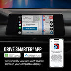 Cobra Smart Dash Cam + Rear Cam (SC 400D) – UHD 4K Resolution, Alexa Built-In, 3-Camera Capable, Live Police Alerts, Emergency Mayday, Drive Smarter App, 3" Touchscreen, Wi-Fi & GPS, 32GB SD Card Incl