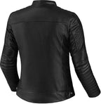 SHIMA Winchester 2.0 Motorbike Jackets for Women AirForce Back Protector Armour Riding Leather Motorcycle Jacket Summer Bikers Ventilated Armoured Bike Motorcycles (Womens, Black, S)