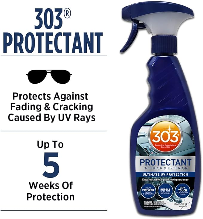303 Interior Care Bundle - Includes Automotive Protectant, Interior Cleaner, and Microfiber Towels - Perfect for Father's Day or The Detailer in Your Life