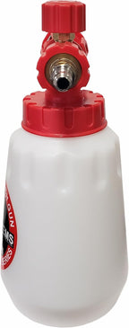 Wash Chems PRO-50 Touchless One Step Car Wash Detergent Soap with Professional Foam Cannon (1 Gallon, 128 oz) No Brushing, Commercial Grade Auto Cleaner Great for Trucks & Tractors