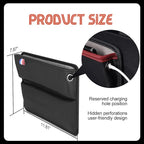 ASUBHA Car Seat Gap Filler Organizer, Car Seat Storage, Center Console Organizer with Card Slots, Automotive Interior Accessories in Between Cars Seat Catcher for Phone, Keys and Small Items