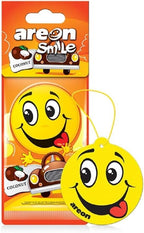 AREON Smile Air freshener Hanging Assorted Scents, Best Odor Eliminator, Odd Gifts, Paper Hanging Ornaments, Long Lasting Scent for Car or Home -24 Pack