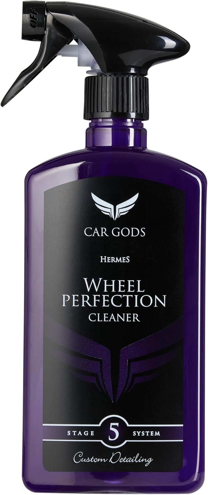 Car Gods Acid Free Color Changing Alloy Wheel Perfection Cleaner, Removes Iron Splinters, Grime and Brake Dust, 17 Fl Oz