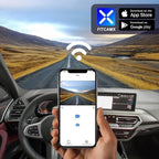 Fitcamx 4K Dash Cam Suitable for BMW X3 X3 M 2018-2024 M40i Sdrive Xdrive30i 30eG01 (HD2-6153), OEM Style, UHD 2160P Video, Built-in WiFi & APP, Loop Recording, G-Sensor, Plug&Play, 64GB Card