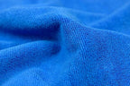 CARCAREZ Premium Microfiber Detailing Towels, 340 GSM Lint Free Car Buffing Waxing Polishing Drying Towels (6, Blue, 16x16 Inch)