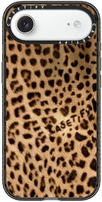CASETiFY Impact iPhone Air Case [Slim/Compatible with Magsafe / 8.2 ft. 4X Military Grade Drop Protection] - Jaguar - Clear Black