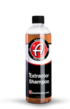 Adam's Carpet Extractor Shampoo (16oz) - Best Vehicle Carpet Detailing Shampoo, Safe Car Flooring Wash For Heated Carpet Extractor, Powerful Auto Floor Cleaning Soap - Low Foam, Citrus Scent