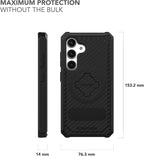 Rokform - Galaxy S24 Case, Rugged Series, Magnetic Case with Twist Lock, Drop Tested Armor (Black)