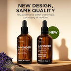 100% Pure Lavender Essential Oil - 4 Fl Oz - Lavender Oil for Hair, Skin, Diffuser, Aromatherapy & DIY Candle Making Scent