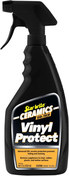STAR BRITE Ceramics Vinyl Protect - Ultimate Upholstery & Vinyl Protection, SiO2 Infused, UV & Stain Resistant