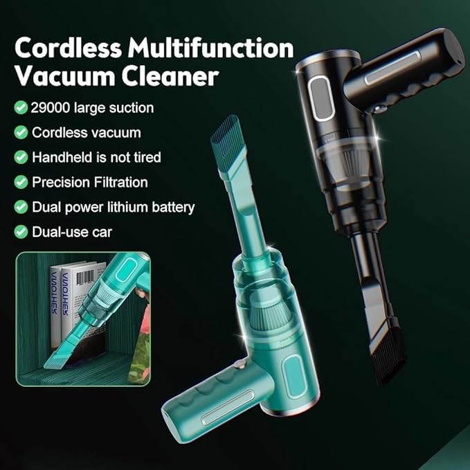 Powerful Vacuum Cleaner, Cordless Handheld Dry and Wet Wireless, car