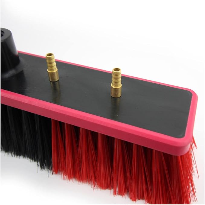 Telescopic Pole Window Cleaning 30cm Brush Head Aluminum Alloy 3.6M -10.8M Telescopic Rod Extension Washing Brush Tool,3.6 M/11.8 Ft (7.2 M/23.6 Ft)