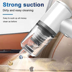 Portable car Vacuum Cleaner 45W/4500Pa, Suitable for Interior Cleaning of Cars, Dry and Wet Dual-Purpose, Strong Suction Power, Long Running time, Portable and Easy to use