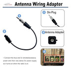 16Pin ISO Aftermarket Radio Harness Adapter Compatible with Chrysler 2015-2018 Dodge 2014-2019 Jeep 2018-2019, 16Pin Android Car Stereo Wiring Harness with SWC Reverse for Ram Cherokee