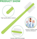 Window Groove Cleaning Brush, Window or Sliding Door Track Cleaner for Sliding Door, Sill, Tile Lines, Shutter, Car Vents, Keyboard (14 Pcs Cleaning Tool)