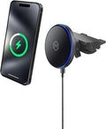 Qi2 15W Wireless Car Charger CD Mount for MagSafe - Magnetic Wireless Charger - Built in on/Off Switch for Charging - Fast Charging & Compatible with iPhone 17 16 15 14 13 12 Series