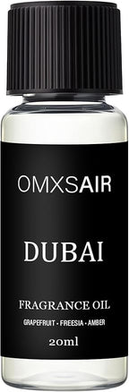 Luxury Hotel Scent Dubai Oil Diffuser Refill Kit | Long Lasting Essential Oil for Large Room, HVAC & Car Waterless Fragrance Diffusers| Nanotech Formula| Spa Calming Aromatherapy Oil (20ml/0.7FL oz)