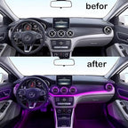 12 Colors Air Vent LED Ambient Light Atmosphere Lamp For Mercedes Benz W246 B-Class