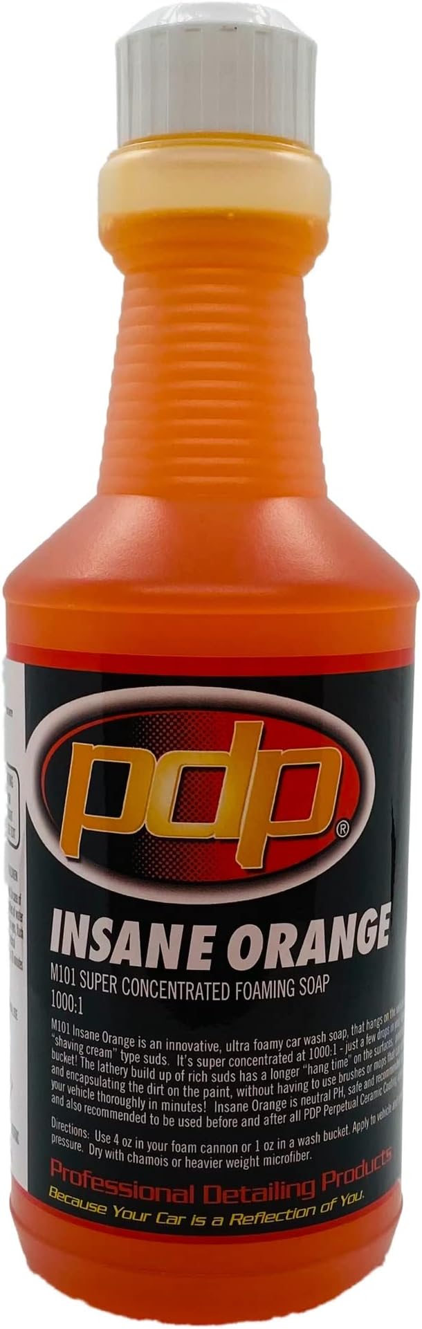 Professional Detailing Products - PDP Insane Orange - Super Concentrated Foaming Car Wash Soap 16oz