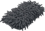 HARFINGTON Car Wash Sponge 8.7" x 4.3" Chenille Microfiber Mitt Scratch-Free Absorbent Scour Scrubber Cleaning Sponge for Washing Detailing on Cars, Trucks, SUV, Boats, RVs, Gray