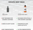 Dr. Beasley's Ceramic Body Wash 1 Gallon - Elite Car Care for Ceramic Coated Vehicles, Breaks Down Contaminants, Ultra Concentrated, Enhances Gloss & Reflectivity