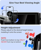 Phone Mount for Cadillac Lyriq 2023-2025 Accessories, XT4 2024 2025, CT5 2025, Optiq 2025, Magnets Wireless Charger Phone Holder Compatible with MagSafe, 33-inch Screen Cradles Bracket for Cell Phones
