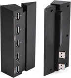 V BESTLIFE USB Hub, High Speed 5-Port USB Hub 2.0 & 3.0 Expansion Hub Game Console Controller Adapter