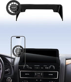Car Phone Holder for Nissan Armada 2021-2024/Infiniti QX80 2022-2024 Accessories Automobile Cradles Magnetic Phone Mount Compatible with MagSafe, Strong Magnets Cell Phone Base(Only Fit 12.3-Inch)