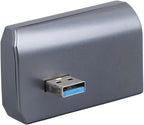 Glove Box USB Hub for Y, Multi Port Glove Box Hub Multiport Car Docking Station Replacement for Y
