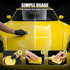 DOUBLE ZEE Car scratch removal wax,Car Paint Scratch Remover & Repair Kit with Sponge-Polishing & Waxing Kits-Compound for Vehicles Paint Repair (1PCS)
